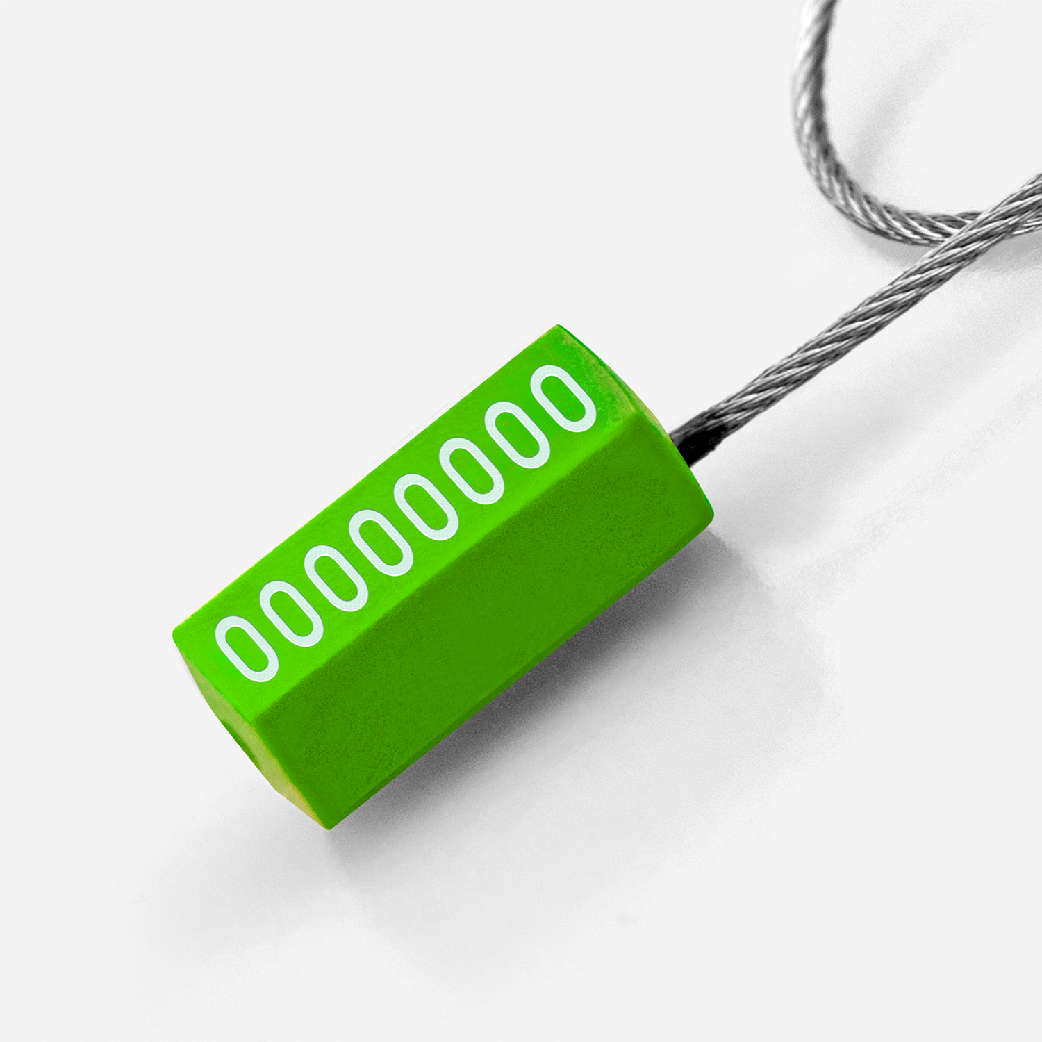 Пломба силовая Призма 1,8 500 мм цвет зеленый 4